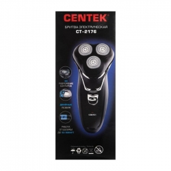 Эл.бритва Cеntek CT-2176, аккум.+от сети,триммер